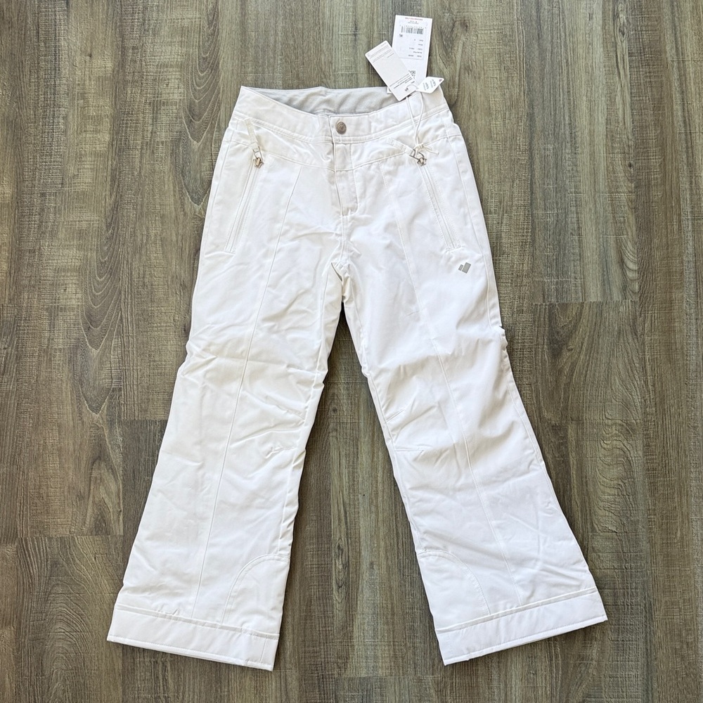 Obermeyer Brooke Girls White Ski or Snow Pants